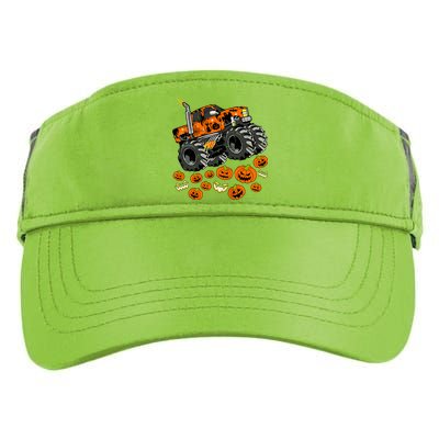 Jack O Lantern Pumpkin Monster Truck Halloween Costume Adult Drive Performance Visor