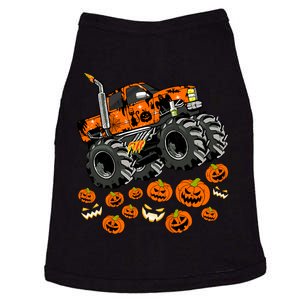 Jack O Lantern Pumpkin Monster Truck Halloween Costume Doggie Tank