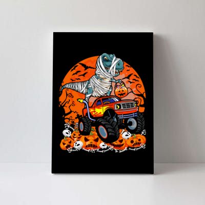 Jack O Lantern Pumpkin Monster Truck Halloween Costume Canvas