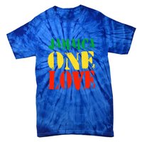 Jamaica One Love Unisex Great Gift Rasta Colors Reggae Tie-Dye T-Shirt