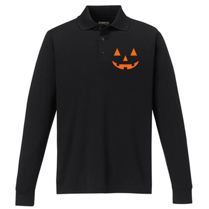 JACK O LANTERN PUMPKIN Costumes For Halloween Performance Long Sleeve Polo