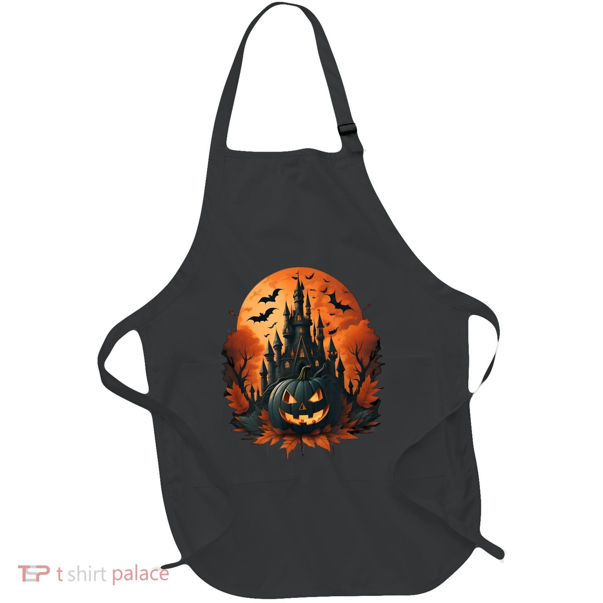 Jack O Lantern Face | Halloween Pumpkin | Spooky Apron