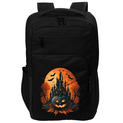 Jack O Lantern Face | Halloween Pumpkin | Spooky Impact Tech Backpack