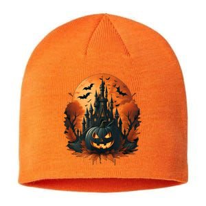 Jack O Lantern Face | Halloween Pumpkin | Spooky Sustainable Beanie