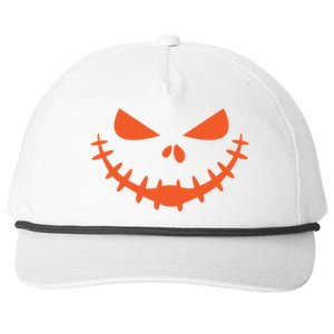 Jack O Lantern Face Pumpkin Scary Halloween Costume Funny Great Gift Snapback Five-Panel Rope Hat