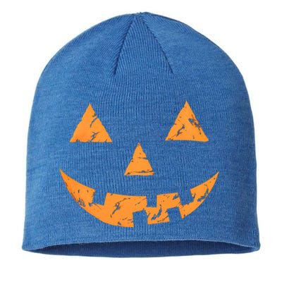 Jack O Lantern Pumpkin Halloween Face Gift Sustainable Beanie