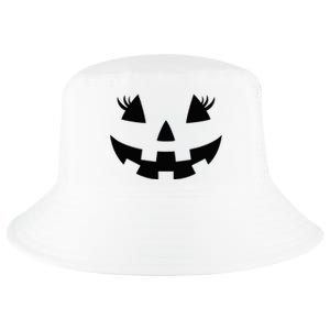 Jack O Lantern Face Pumpkin Eyelashes Hallowen Costume Funny Cool Comfort Performance Bucket Hat