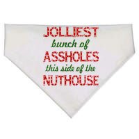 Jolliest Bunch of Assholes On This Side Nuthouse USA-Made Doggie Bandana