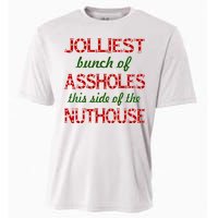 Jolliest Bunch of Assholes On This Side Nuthouse Cooling Performance Crew T-Shirt