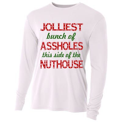 Jolliest Bunch of Assholes On This Side Nuthouse Cooling Performance Long Sleeve Crew