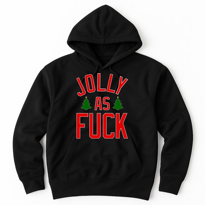 Jolly AF Funny Christmas Hoodie