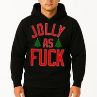Jolly AF Funny Christmas Hoodie