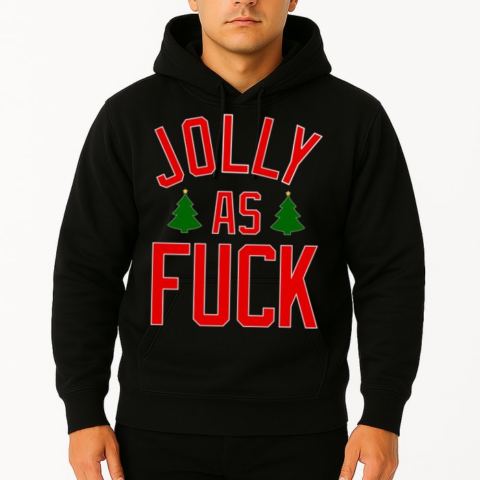 Jolly AF Funny Christmas Hoodie