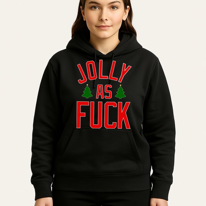 Jolly AF Funny Christmas Hoodie