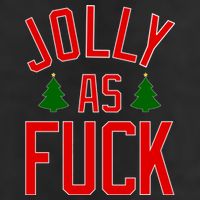 Jolly AF Funny Christmas Adult Drive Performance Visor