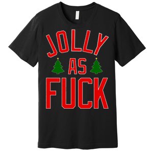 Jolly AF Funny Christmas Premium T-Shirt