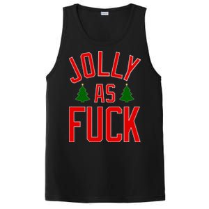 Jolly AF Funny Christmas PosiCharge Competitor Tank