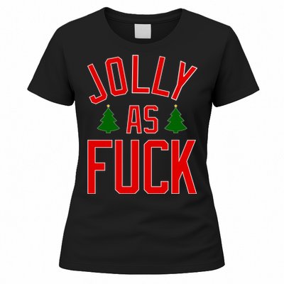 Jolly AF Funny Christmas Women's T-Shirt