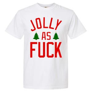 Jolly AF Funny Christmas Garment-Dyed Heavyweight T-Shirt