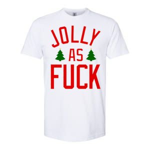 Jolly AF Funny Christmas Softstyle CVC T-Shirt