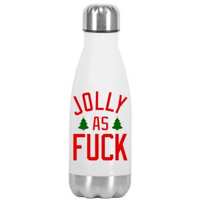 Jolly AF Funny Christmas Stainless Steel Insulated Water Bottle