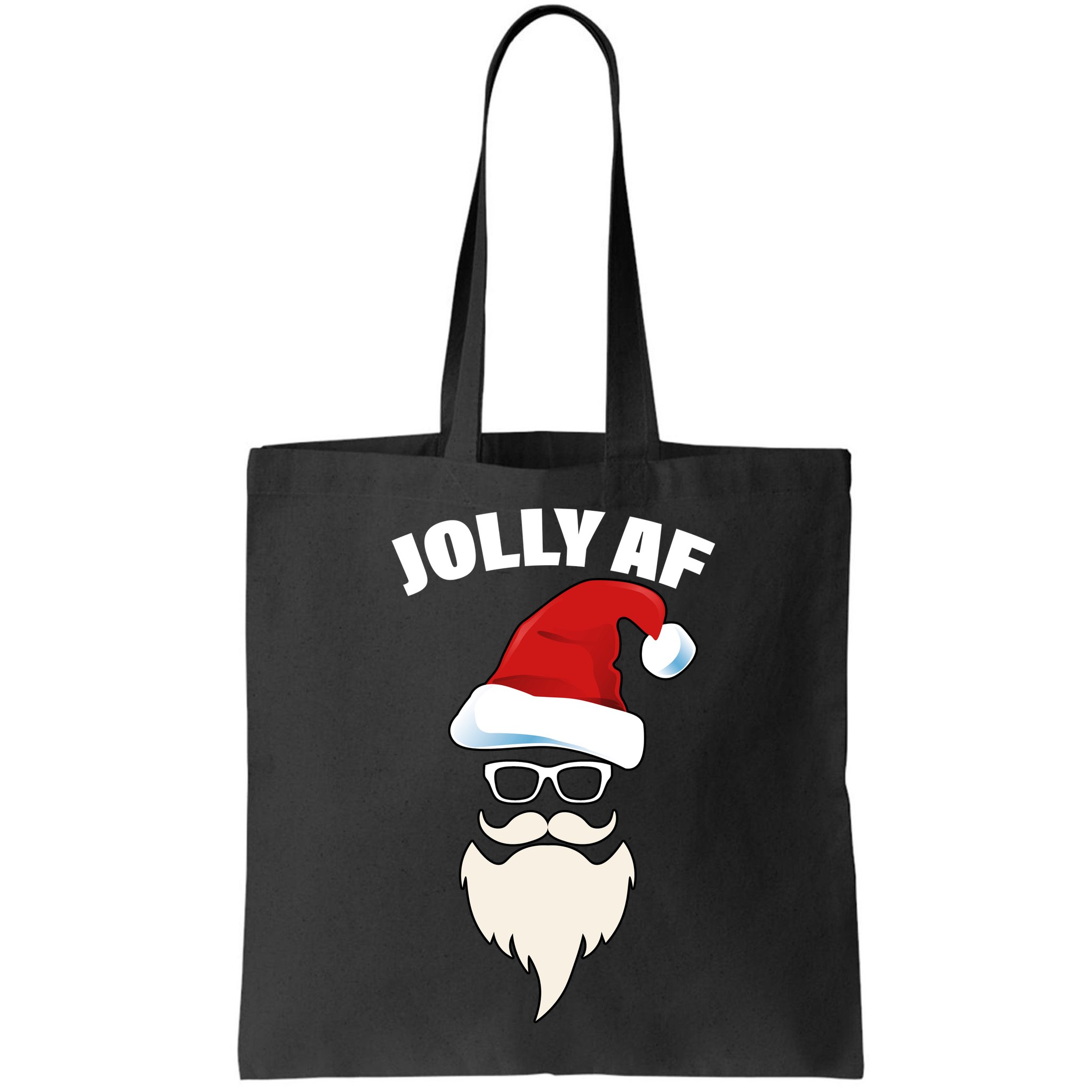 Jolly Af Hipster Santa Bag