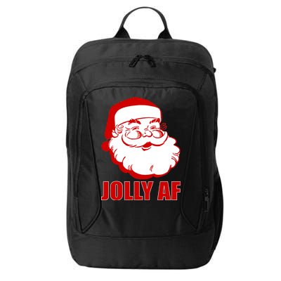 Jolly AF Santa Christmas City Backpack