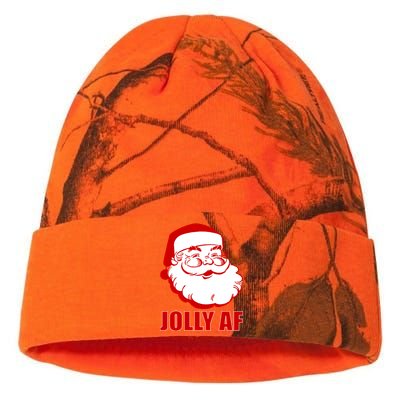 Jolly AF Santa Christmas Kati Licensed 12" Camo Beanie