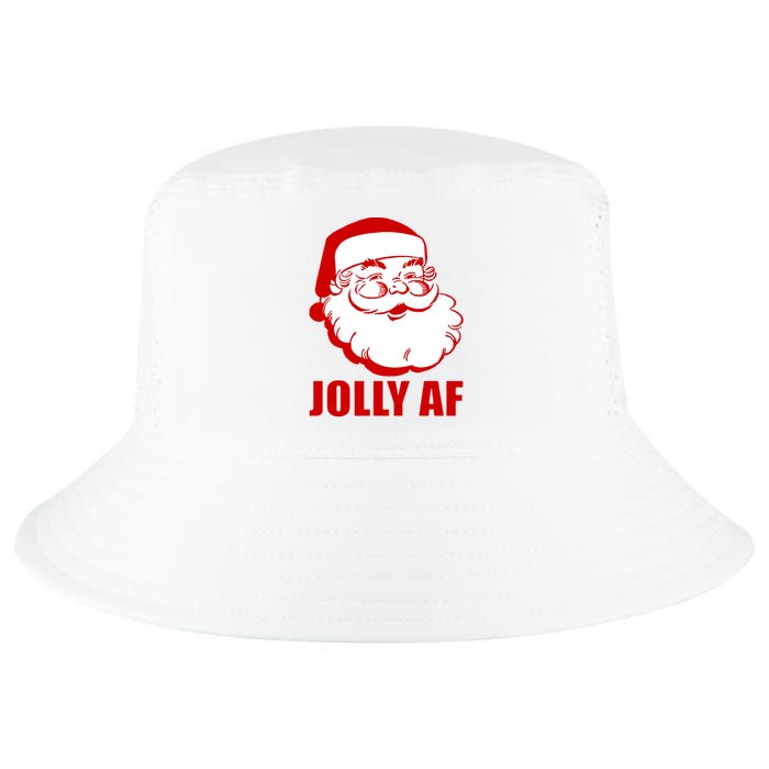 Jolly AF Santa Christmas Cool Comfort Performance Bucket Hat