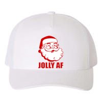 Jolly AF Santa Christmas Yupoong Adult 5-Panel Trucker Hat