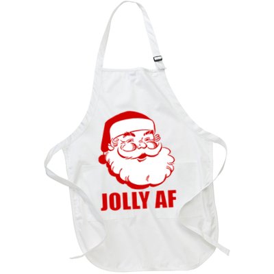 Jolly AF Santa Christmas Apron