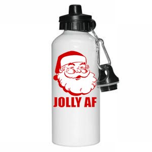 Jolly AF Santa Christmas Aluminum Water Bottle