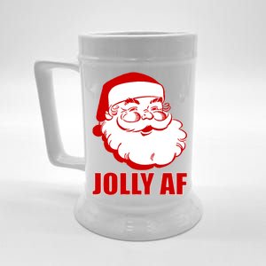 Jolly AF Santa Christmas Beer Stein