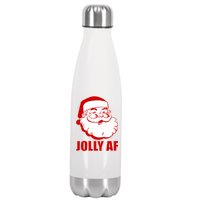 Jolly AF Santa Christmas Stainless Steel Insulated Water Bottle