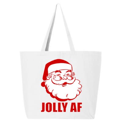 Jolly AF Santa Christmas 25L Jumbo Tote