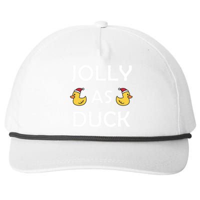 Jolly As Duck Snapback Five-Panel Rope Hat