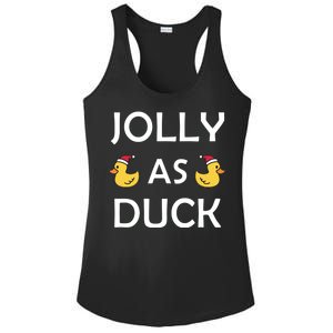 Jolly As Duck Ladies PosiCharge Competitor Racerback Tank