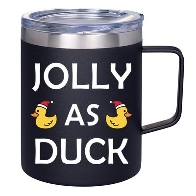 Jolly As Duck 12oz Stainless Steel Coffee Mug