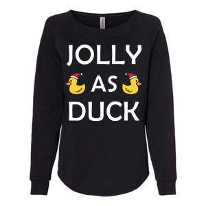 Jolly As Duck Womens California Wash Sweatshirt