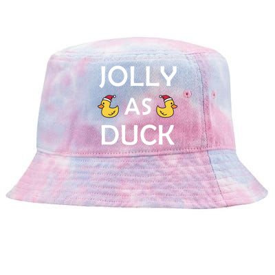 Jolly As Duck Tie-Dyed Bucket Hat