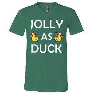 Jolly As Duck V-Neck T-Shirt