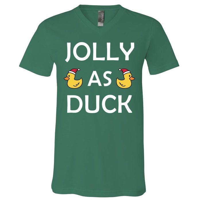 Jolly As Duck V-Neck T-Shirt