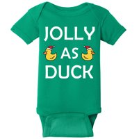 Jolly As Duck Baby Bodysuit