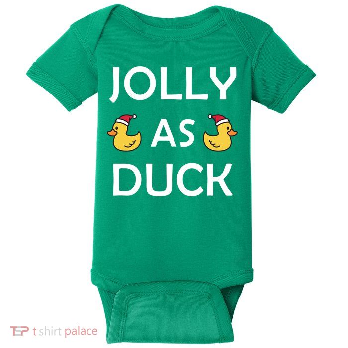 Jolly As Duck Baby Bodysuit