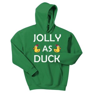 Jolly As Duck Kids Hoodie