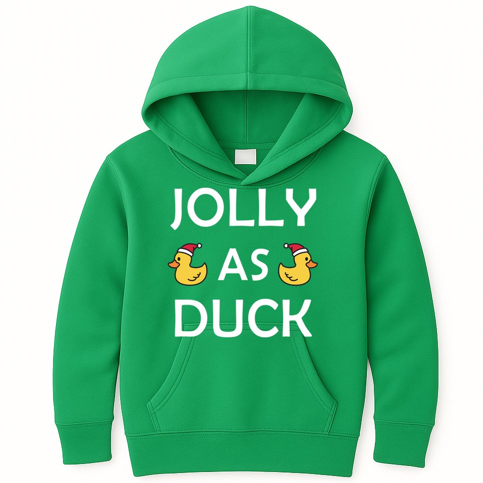 Jolly As Duck Kids Hoodie