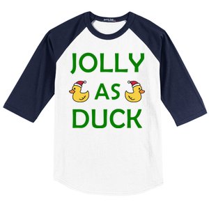 Jolly As Duck Baseball Sleeve Shirt