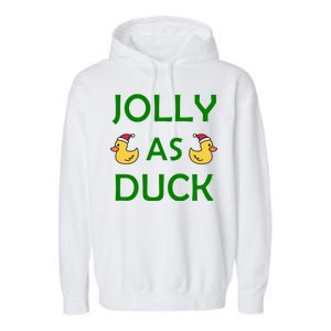 Jolly As Duck Garment-Dyed Fleece Hoodie