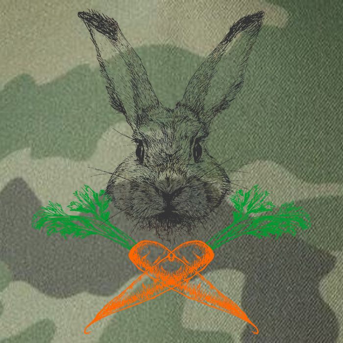 Jolly Roger Easter Bunny Crossbone Carrots Rabbit Legacy Tie Dye Trucker Hat