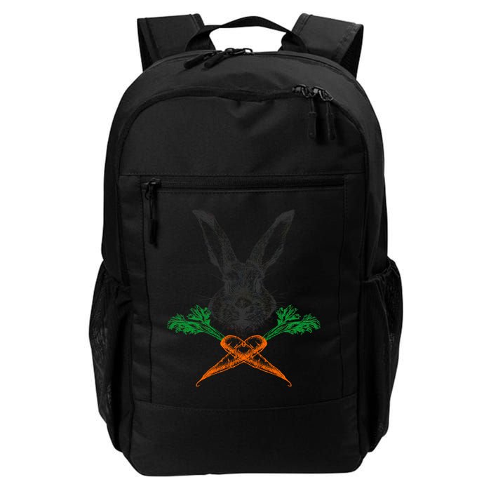 Jolly Roger Easter Bunny Crossbone Carrots Rabbit Backpack